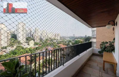 Apartamento 4 quartos, 267m², r. traipu, 568 - pacaembu, cond. golden grove.