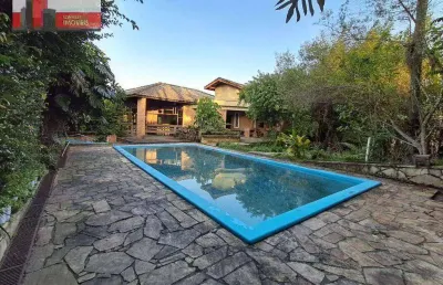 Sobrado na granja viana ii, 1.090m² de terreno, 440m² de ac, 4 quartos