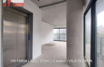 R. chilon, 184 - vila olímpia,  175m², 2 vagas, vn millennium faria lima