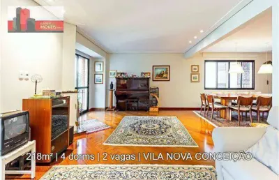 R. jacques félix, 314 - vila nova conceição, 218m², 4 dorms, 2 vagas, green forest