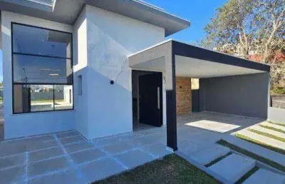Casa térrea no condomínio 7 lagos - itatiba, 220m², 4 vagas, 3 suítes, terras nobres
