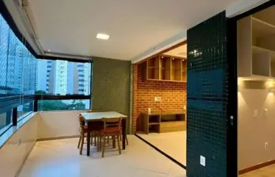 Apartamento para venda em salvador, pituba, 3 dormitórios, 3 suítes, 5 banheiros, 2 vagas