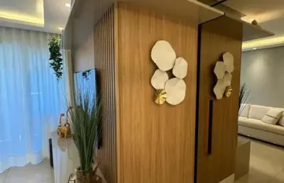 Apartamento para venda em salvador, cidade jardim, 3 dormitórios, 2 suítes, 2 banheiros, 2 vagas