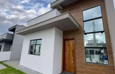 Casa unifamiliar de 03 dormitórios sendo 01 suíte | palhoça lot. vale verde
