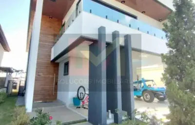 Casa de condomínio para vender com 4 quartos 4 suítes no bairro aruana em aracaju