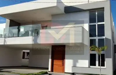Casa de condomínio para vender com 4 quartos 4 suítes no bairro robalo em aracaju