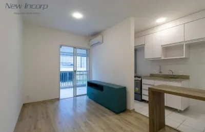 Apartamento com 1 quarto à venda na rua professor josé leite e oiticica, 125, brooklin, são paulo por r$ 598.000