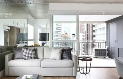 Apartamento com 1 quarto à venda na rua jean peltier, 311, brooklin, são paulo por r$ 1.000.000