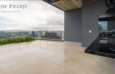 Cobertura com 4 quartos à venda na avenida roque petroni júnior, 630, jardim das acacias, são paulo por r$ 9.996.000