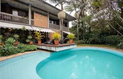Casa com 5 quartos à venda na avenida lopes de azevedo, 1050, jardim guedala, são paulo por r$ 4.400.000