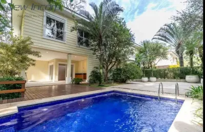 Casa em condomínio fechado com 4 quartos para alugar na rua job lane, 811, alto da boa vista, são paulo por r$ 40.000