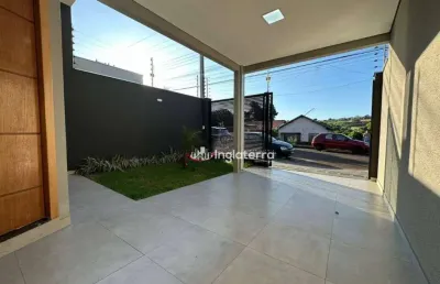 Casa à venda, 115 m² por r$ 410.000,00 - ouro verde - londrina/pr