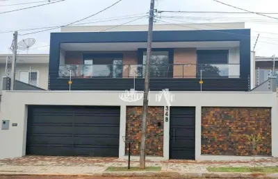 Casa com 3 quartos à venda, 278 m² por r$ 1.630.000 - jardim nápoles - londrina/pr