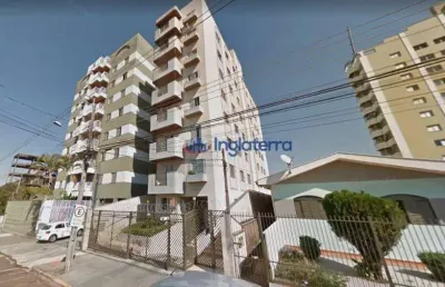 Apartamento com 3 quartos à venda, 78 m² por r$ 450.000 - edifício residencial canaâ - centro - londrina/pr