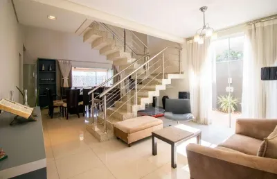 Casa com 3 quartos para alugar, 291 m² por r$ 12.900/mês - alphaville ii - londrina/pr