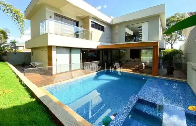 Casa com 5 quartos à venda, 470 m² por r$ 7.500.000 - alphaville imbuias - londrina/pr
