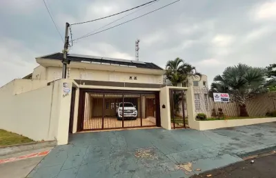 Casa para alugar, 374 m² por r$ 7.900,00/mês - parque residencial alcântara - londrina/pr