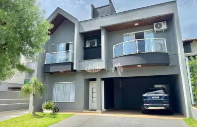 Casa com 4 quartos à venda, 240 m² por r$ 1.800.000 - aspen park residence - zona leste de londrina/pr