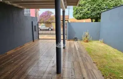 Casa com 3 quartos para alugar, 78 m² por r$ 1.650/mês - jardim vale verde - londrina/pr