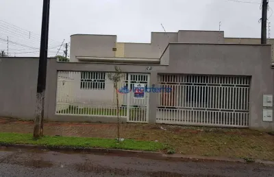 Casa com 3 quartos, 85 m² - venda por r$ 490.000 ou aluguel por r$ 2.100/mês - residencial josé b almeida - londrina/pr