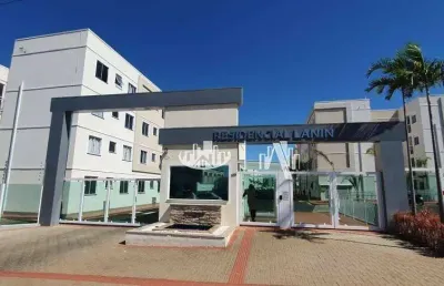 Apartamento com 2 quartos à venda, 46 m² por r$ 170.000 - edifício residencial lanin - chácara manella - cambé/pr