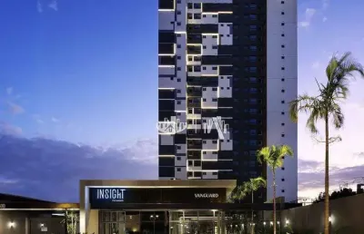 Apartamento com 2 dormitórios para alugar, 62 m² por r$ 5.000/mês - edifício insight palhano - gleba  palhano - londrina/pr