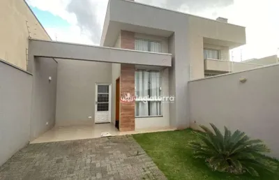 Casa com 3 quartos, 80 m² - venda por r$ 390.000 ou aluguel por r$ 2.100/mês - sabará i - londrina/pr