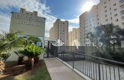 Apartamento com 2 quartos para alugar por r$ 1.150/mês - jardim lago norte - londrina/pr