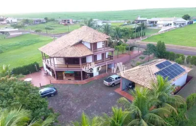 Chácara com 4 quartos à venda, 4701 m² por r$ 2.500.000 - condomínio porto das águas - porecatu/pr