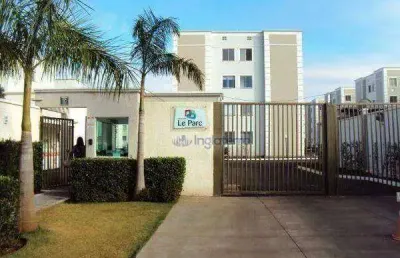 Apartamento com 2 dormitórios à venda, 46 m² por r$ 180.000 - edifício spazio le parc  - jardim jockey club - londrina/pr