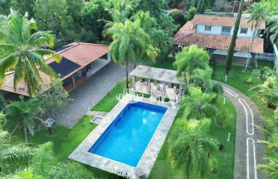Casa para alugar, 350 m² por r$ 12.100,00/mês - recanto do salto - londrina/pr