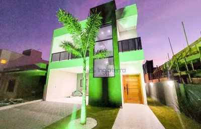 Casa com 3 quartos à venda, 205 m² por r$ 1.440.000 - parque taua arangua - londrina/pr