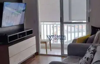 Apartamento com 2 dormitórios à venda, 56 m² por r$ 375.000,00 - parque residencial flamboyant - são josé dos campos/sp