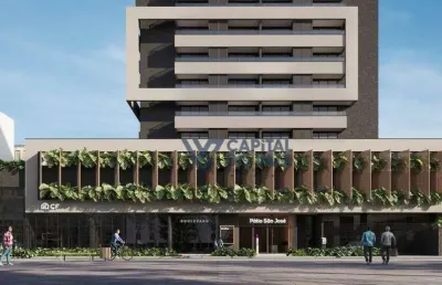 Studio à venda, 36 m² por r$ 345.600,00 - centro - são josé dos campos/sp