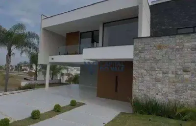 Sobrado com 3 dormitórios para alugar, 400 m² por r$ 22.715,30/mês - condomínio residencial alphaville i - são josé dos campos/sp