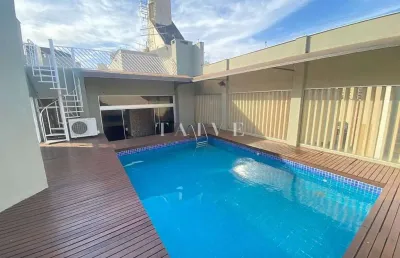 Cobertura penthouse à venda, 467m² de área útil, 4 dormitórios sendo 2 suítes, 4 banheiros, centro