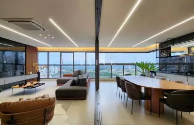 Apartamento à venda, porteira fechada edifício lumini, 181m² privativos,  3 suítes, andar alto,  2