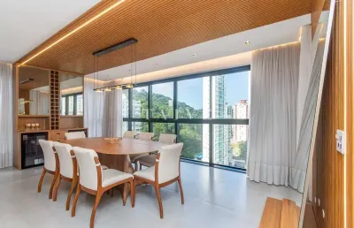 Apartamento à venda, edifício costa, 136m², 4 quartos sendo 4 suítes, 1 lavabo, 2 vagas de garagem,