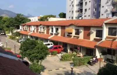 Casa em condomínio fechado com 3 quartos à venda na rua edgard werneck, freguesia (jacarepaguá), rio de janeiro, 80 m2 por r$ 420.000