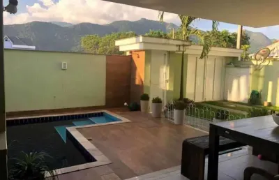 Casa em condomínio fechado com 3 quartos à venda na rua salomão malina, vargem pequena, rio de janeiro, 270 m2 por r$ 1.199.000