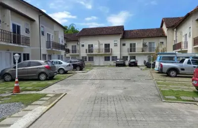 Casa em condomínio fechado com 3 quartos à venda na estrada dos bandeirantes, vargem pequena, rio de janeiro, 93 m2 por r$ 418.000
