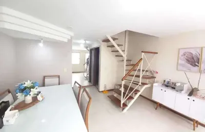 Casa em condomínio fechado com 3 quartos à venda na estrada de camorim, camorim, rio de janeiro, 90 m2 por r$ 418.000