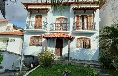 Casa em condomínio fechado com 4 quartos à venda na rua coronel vercessi, freguesia (jacarepaguá), rio de janeiro, 308 m2 por r$ 1.150.000
