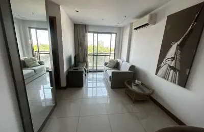 Flat com 1 quarto à venda na estrada dos bandeirantes, jacarepaguá, rio de janeiro, 35 m2 por r$ 269.000