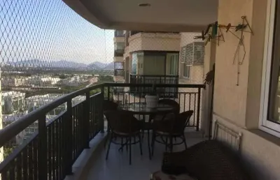 Apartamento com 3 quartos à venda na avenida dos flamboyants, barra da tijuca, rio de janeiro, 90 m2 por r$ 1.380.000