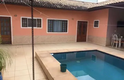 Casa em condomínio fechado com 3 quartos à venda na estrada dos bandeirantes, vargem grande, rio de janeiro, 250 m2 por r$ 680.000