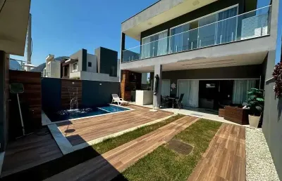 Casa em condomínio fechado com 4 quartos à venda na rua salomão malina, vargem pequena, rio de janeiro, 200 m2 por r$ 1.080.000