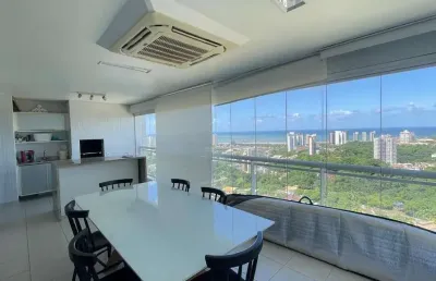 Greenville, 172m², 3 suítes, vista mar, armários, 3 vagas