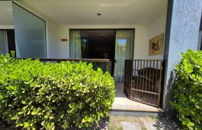 Village imbassaí, 82m², 2 quartos, armários, 2 vagas