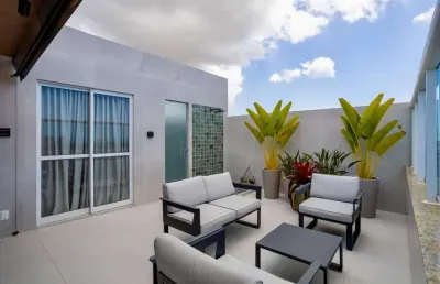Alpha park - alphaville 1, cobertura duplex 114m², 2 quartos, armários, 2 vagas